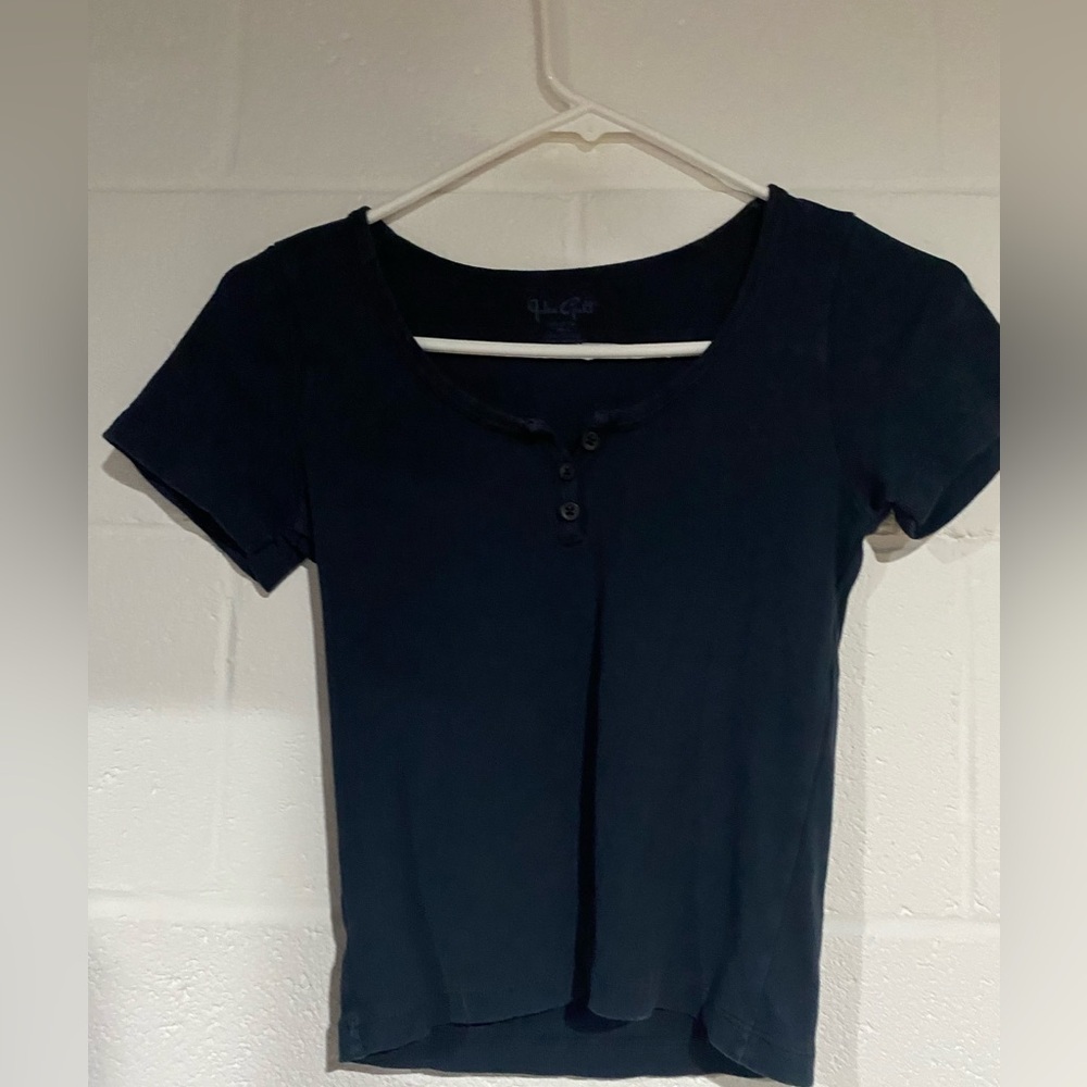 John galt navy blue top xsmall